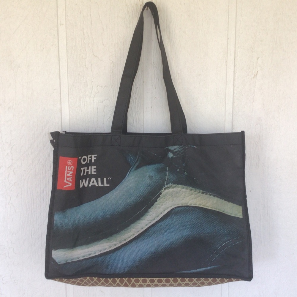 VANS OFF THE WALL REUSABLE TOTE BAG LARGE